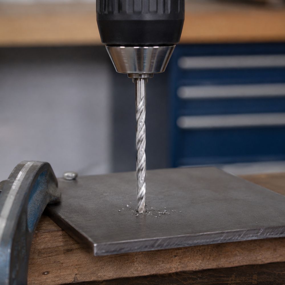 HSS svrdlo za metal omogućava precizno bušenje čelika, aluminija i drugih metalnih površina