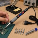 Lemilica 110V-240V snage 90W za precizno lemljenje elektronskih komponenti, kablova i metalnih spojeva