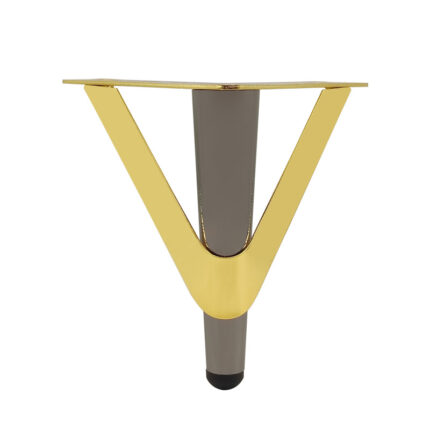 noga za namjestaj luxerio 15cm - metal