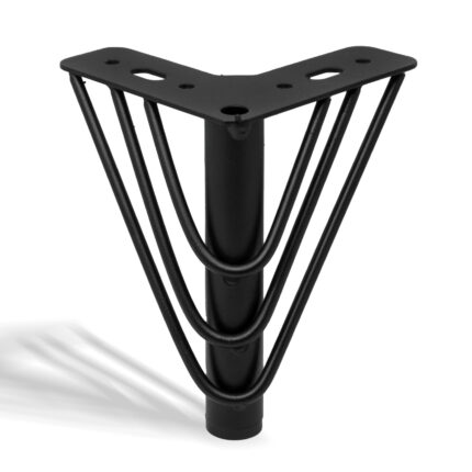 noga za sofu crna zicana