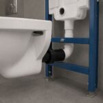 Priključak za WC odvod pogodan je za montažu WC školjke uz ugradbeni vodokotlić i pravilno odvođenje otpadne vode