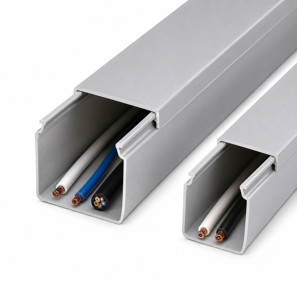 PVC kanalice za organizaciju kablova u elektroinstalacijama