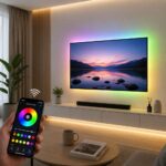 RGB LED traka 5 m sa daljinskim upravljačem i kontrolom putem aplikacije
