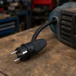 Utikač gumeni za siguran električni priključak u radionici i na gradilištu