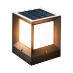 Vrtna lampa ubodna solarna 11x11x17 cm za osvjetljenje staza vrta i dvorišta