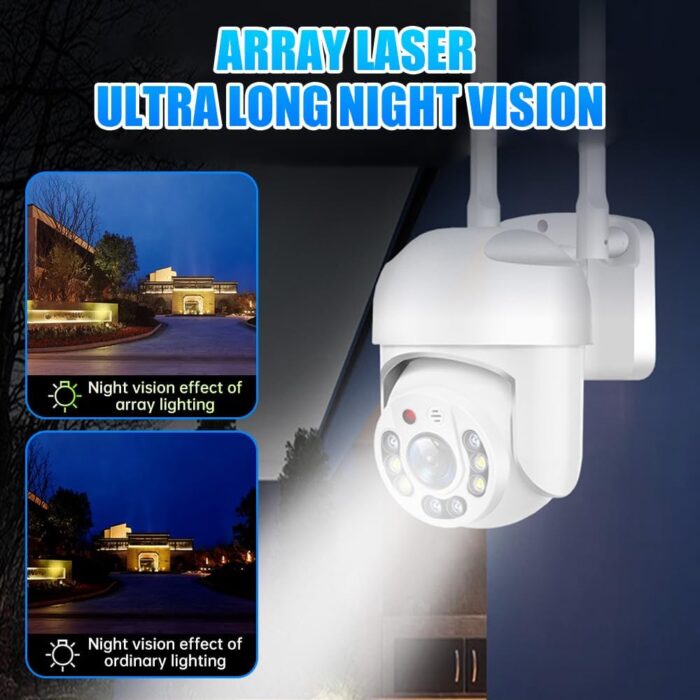 WiFi Nadzorna Kamera XM S56 – Full HD, Noćni Vid, Dvosmjerna Komunikacija - Image 3