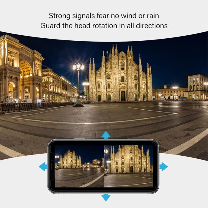 WiFi Sigurnosna Kamera 8MP s Dualnim Objektivom - Image 3