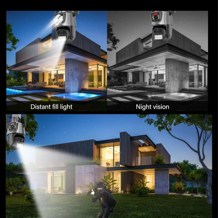 WiFi Sigurnosna Kamera 8MP s Dualnim Objektivom - Image 4