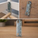 Kutnik za krevet 1/4 set 12,5 cm za stabilno spajanje i učvršćivanje konstrukcije kreveta