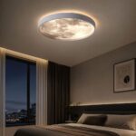 LED plafonjera Moon Ø50 cm za moderno i ravnomjerno osvjetljenje prostora