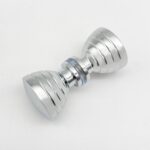 rucica za tus kabine inox/crna