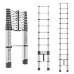 Teleskopske Inox Merdevine - Izvlačne - Image 2