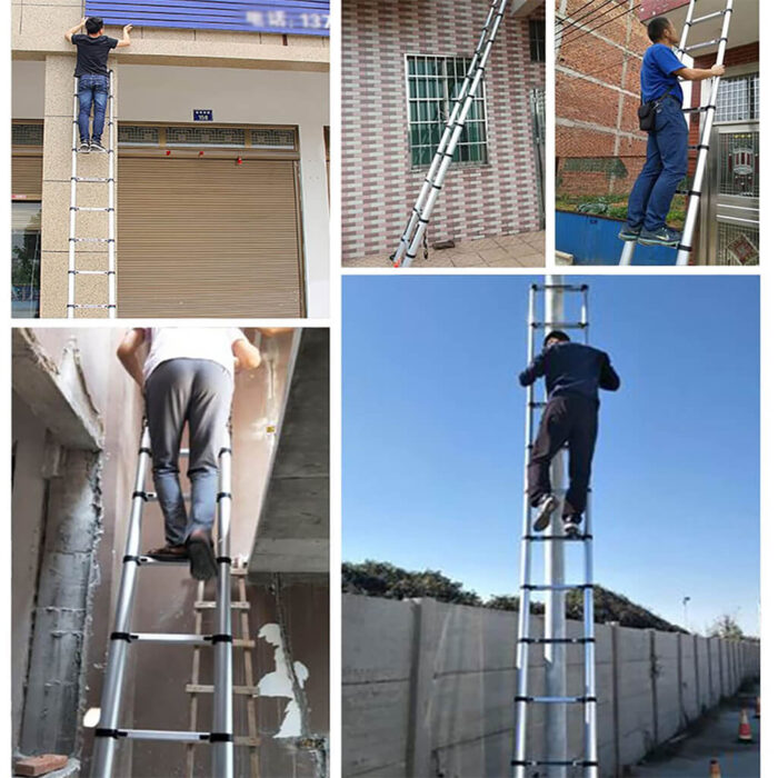 Teleskopske Inox Merdevine - Izvlačne - Image 4