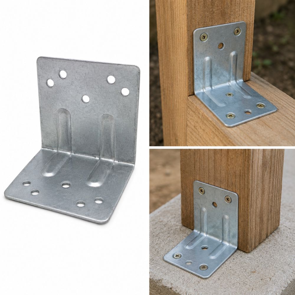 Ugaoni kutnik 80x50x50mm za ojačanje drvenih i metalnih elemenata