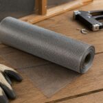 Vektorski prikaz metalne mreže od nehrđajućeg čelika za industrijsku i kućnu upotrebu