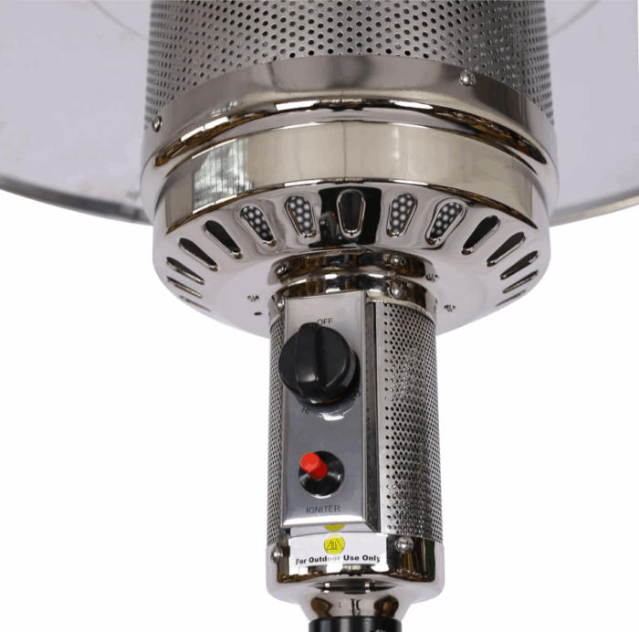 Profesionalna Baštenska Plinska Grijalica 227 cm 5-13 kW - Image 3