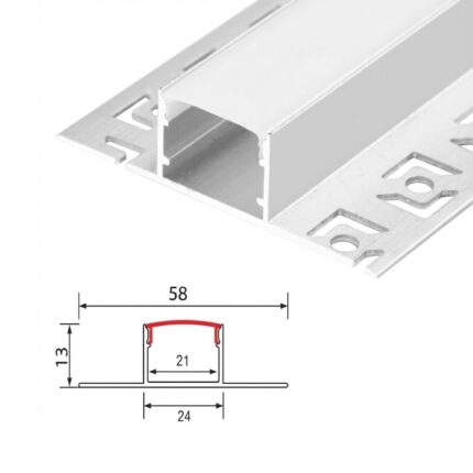 Aluminijski Profil Za Led Traku BM52