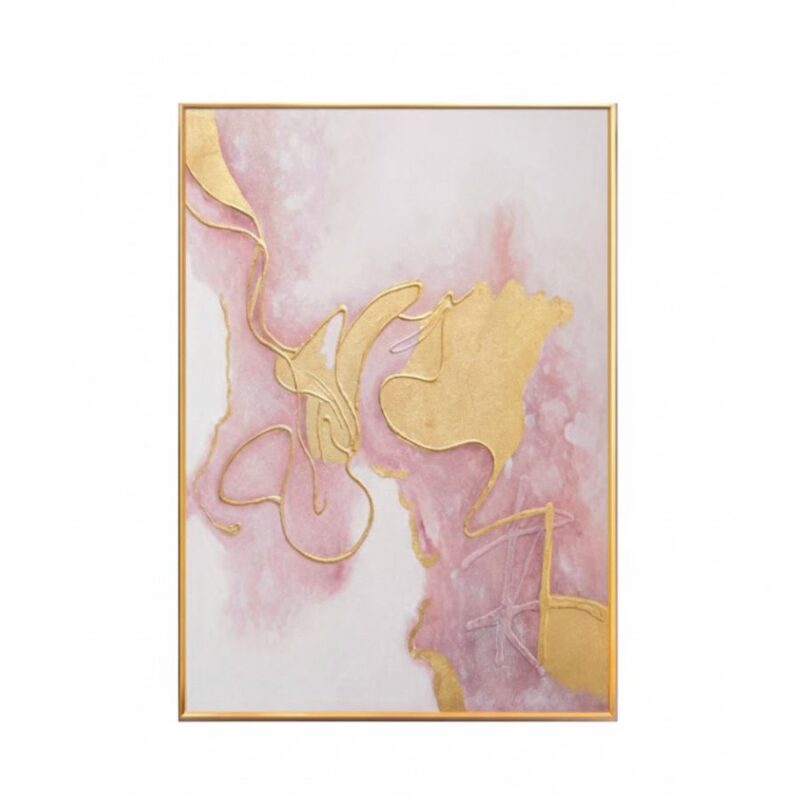 Moderna Apstraktna Slika u Pastelnim Tonovima