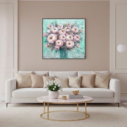 Moderna Dekorativna Slika Cvjetnog Buketa