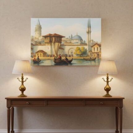 Platno sa Tradicionalnim Urbanim Pejzažom