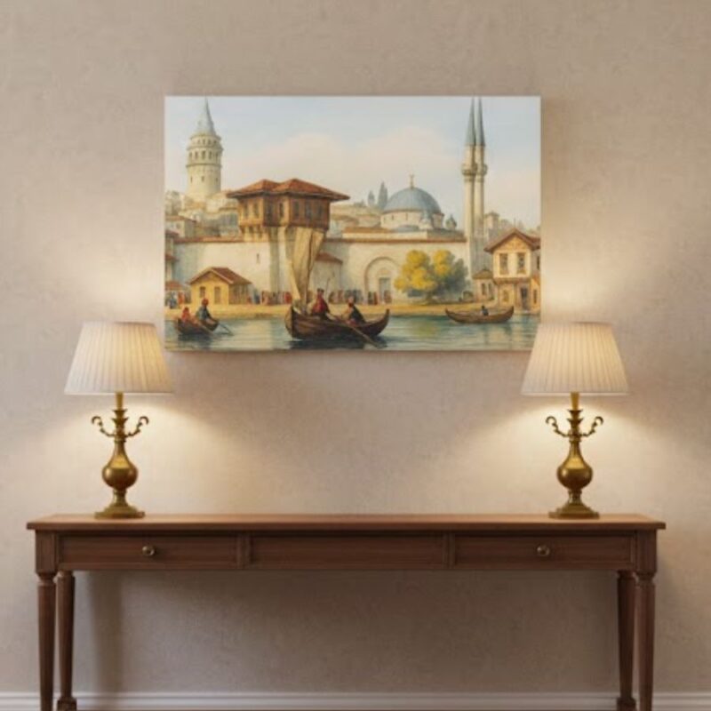 Platno sa Tradicionalnim Urbanim Pejzažom