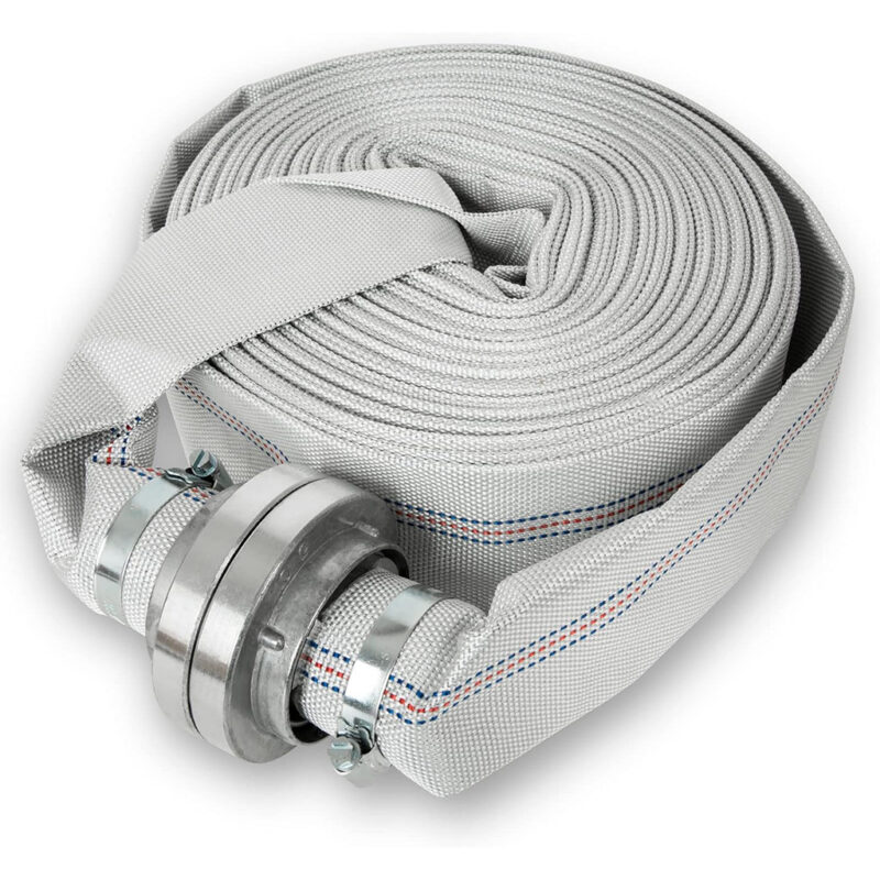 Vatrogasno crijevo 2 cola, 20 m, gumirano iznutra, 8 bara