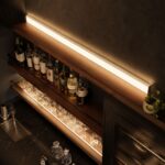 Aluminijska lajsna za LED rasvjetu pogodna za zaštitu trake i ravnomjernije širenje svjetlosti.