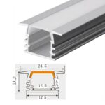 Aluminijski profil za LED traku BM33 za urednu montažu, zaštitu i moderan izgled LED rasvjete.