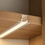 Aluminijski profil za LED traku BM33 3 m sa mliječnim difuzorom