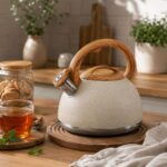 Inox čajnik Light Oak 2,5 l