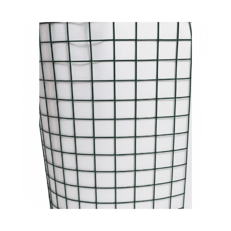 Ograda Žičana Četverokutna 25 m PVC Zelena BTH