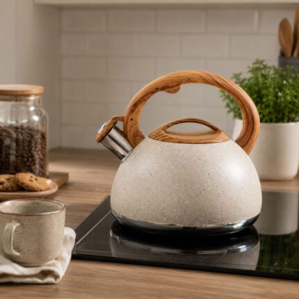 Inox čajnik Light Oak 2,5 l