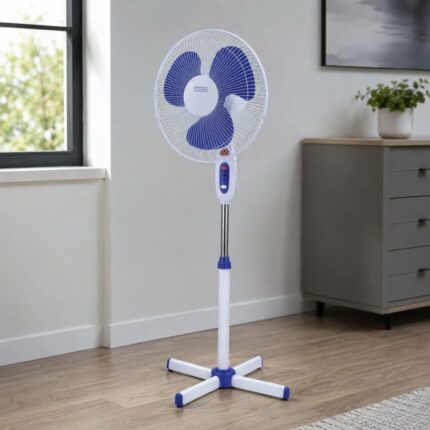 Ventilator sa tri brzine omogućava jednostavno podešavanje jačine puhanja u različitim prostorijama
