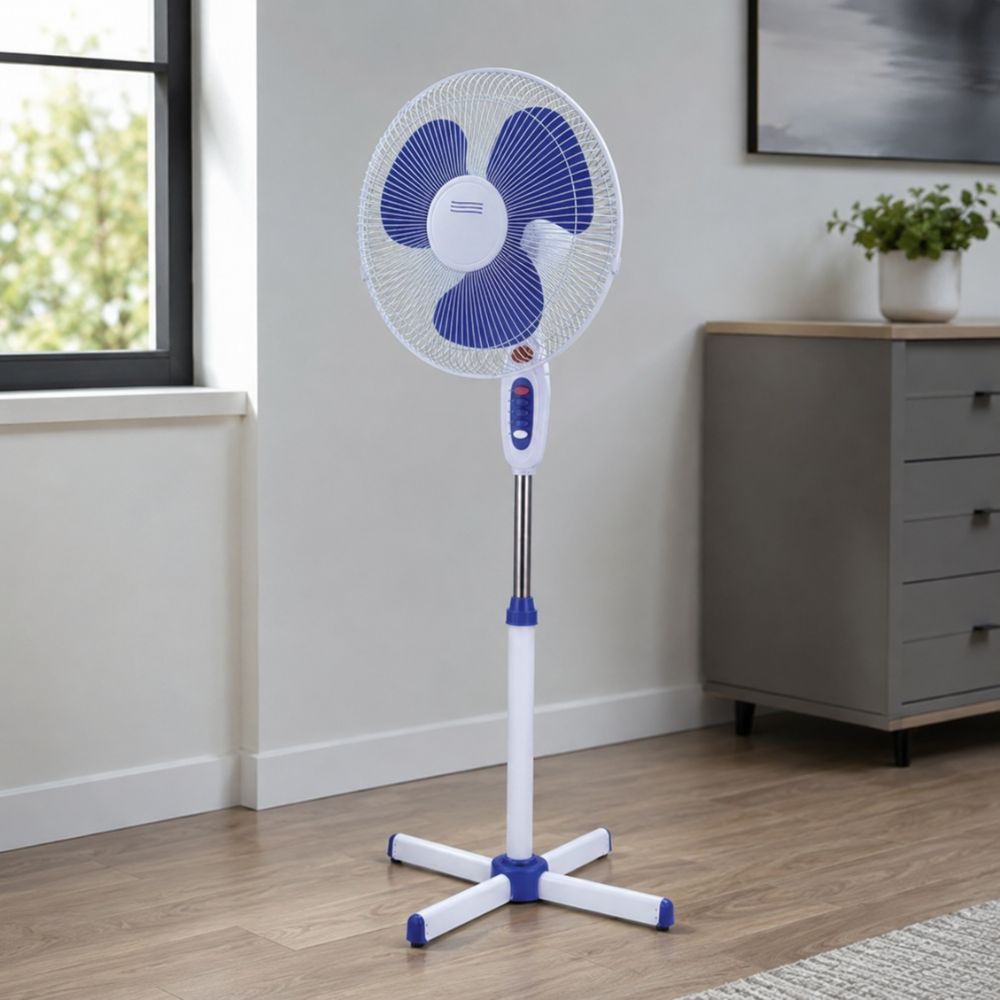Ventilator sa tri brzine omogućava jednostavno podešavanje jačine puhanja u različitim prostorijama