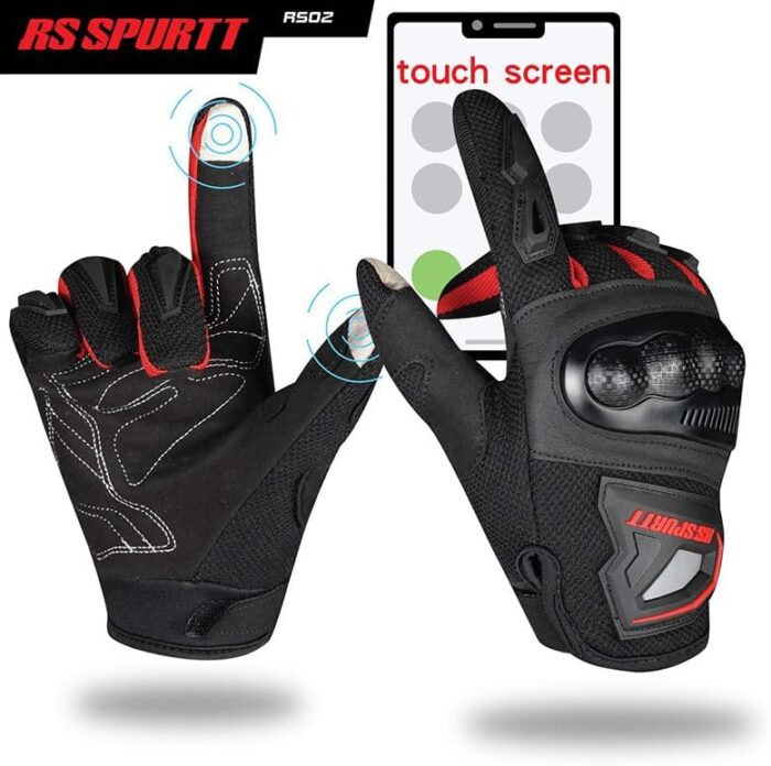 Motorističke Rukavice Asspirit | Zaštitne & Touch Screen - Image 2