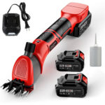 Aku Makaze za Šišanje Ovaca 21V – Set sa 2 Baterije i Punjačem