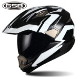 Full Face Enduro Kaciga GSB Crno/Bijela - Image 2