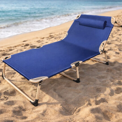 Sklopiva Ležaljka za Plažu RelaxPro