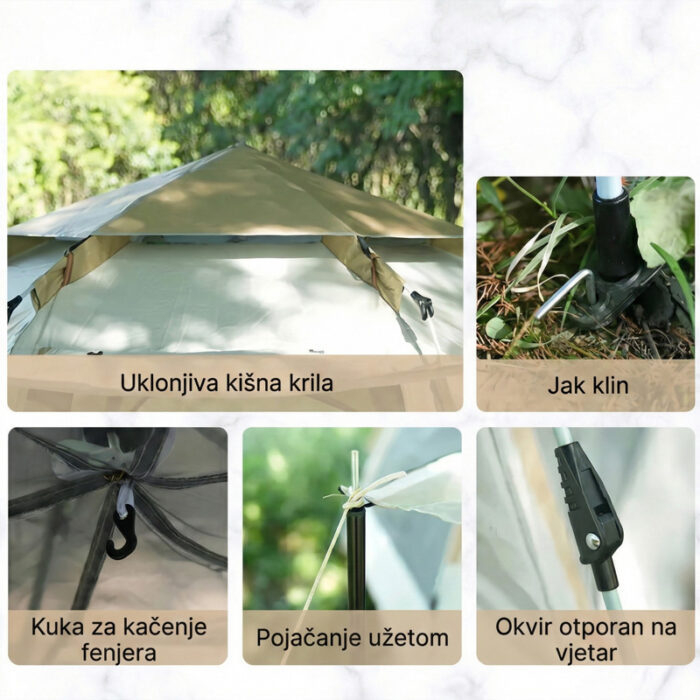 Šator za Kampovanje Family Dome - Image 4