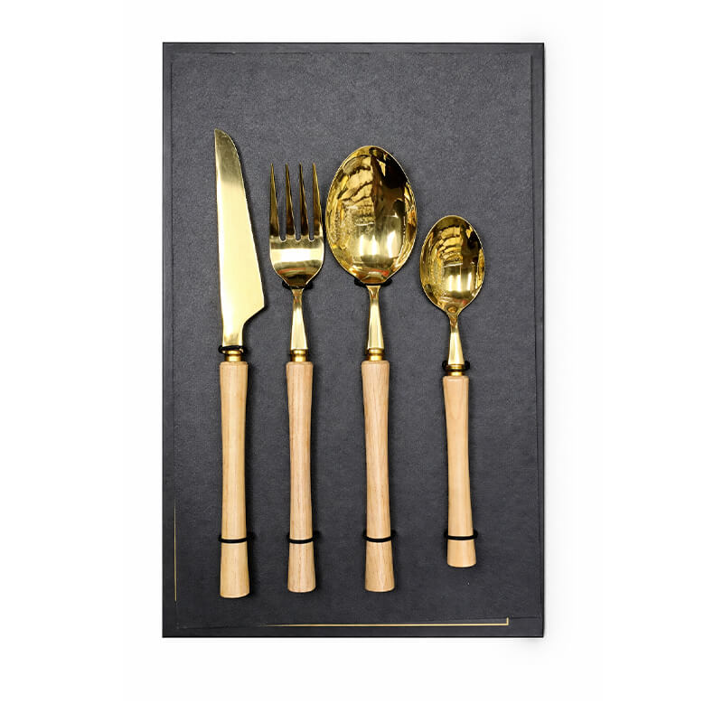 Slim wood line escajg Set Escajga 24/1 Wood Line Gold - Image 1