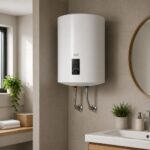 Električni bojler 50l sa suhim grijačem 1500 W pruža efikasno zagrijavanje vode za domaćinstvo