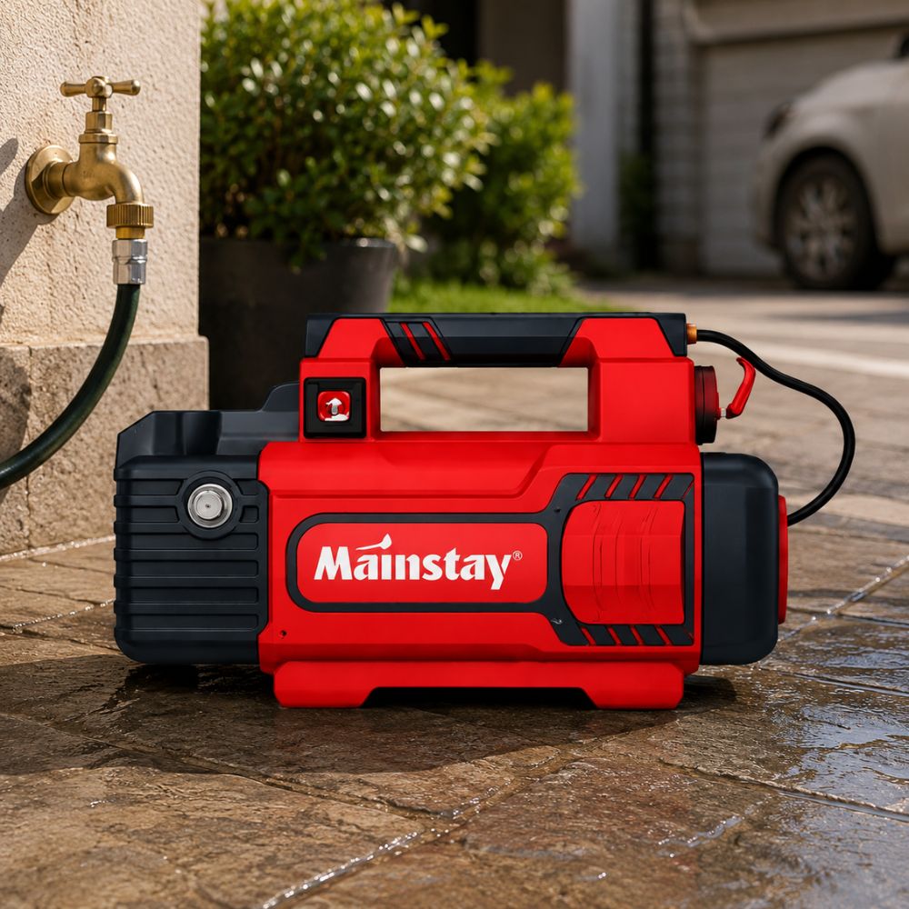 Električni perač pod pritiskom Mainstay HPW-MS1300 1300W za čišćenje vanjskih površina.