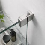 Inox nosač za staklo pruža stabilnu montažu i moderan završni izgled staklenih površina