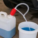 Pumpa za pretakanje Orange za jednostavno prebacivanje tečnosti između posuda