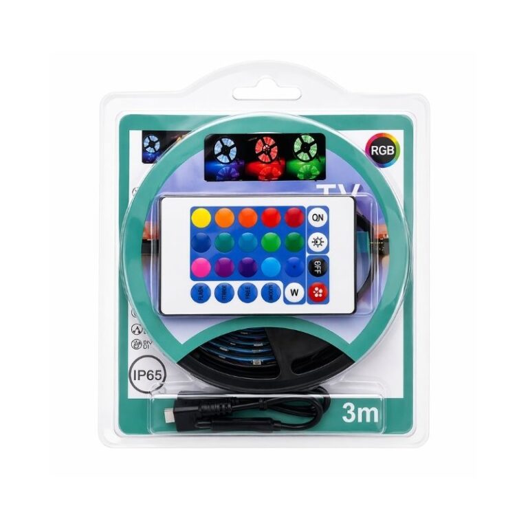 Led Traka RGB USB 3m Set