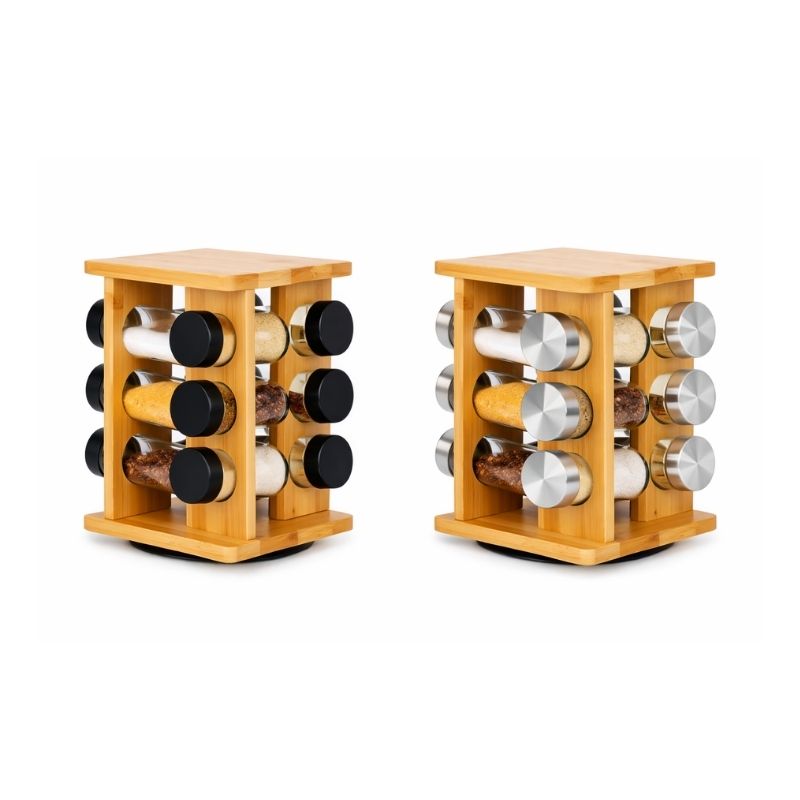 Set za Začine Drvo-Staklo 121 Set za Začine Drvo-Staklo 121