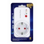 Adapter sa prenaponskom zaštitom za sigurnu zaštitu električnih uređaja