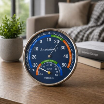 Analogni termo hidro metar BM024 sa preglednim prikazom temperature i vlažnosti