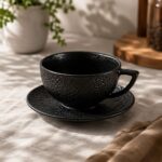 Black Stone šoljica za kafu praktična za svakodnevnu upotrebu