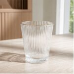 Čaša staklena zlatni rub 335ml 6/1 za elegantno serviranje vode, sokova i drugih napitaka